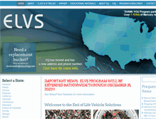 Tablet Screenshot of elvsolutions.org